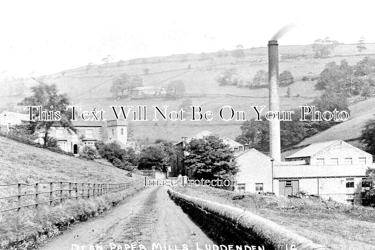 YO 13098 - Dean Paper Mills, Luddenden, Halifax, Yorkshire