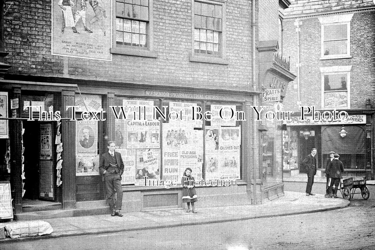 YO 13166 - Election Office, Market Place, Ripon, Yorkshire
