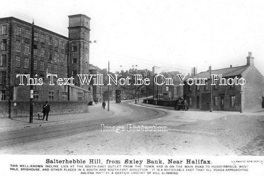 YO 13173 - Salterhebble Hill From Exley Bank Near Halifax, Yorkshire