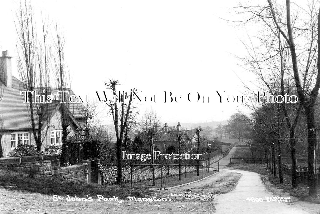 YO 13176 - St Johns Park, Menston, Yorkshire