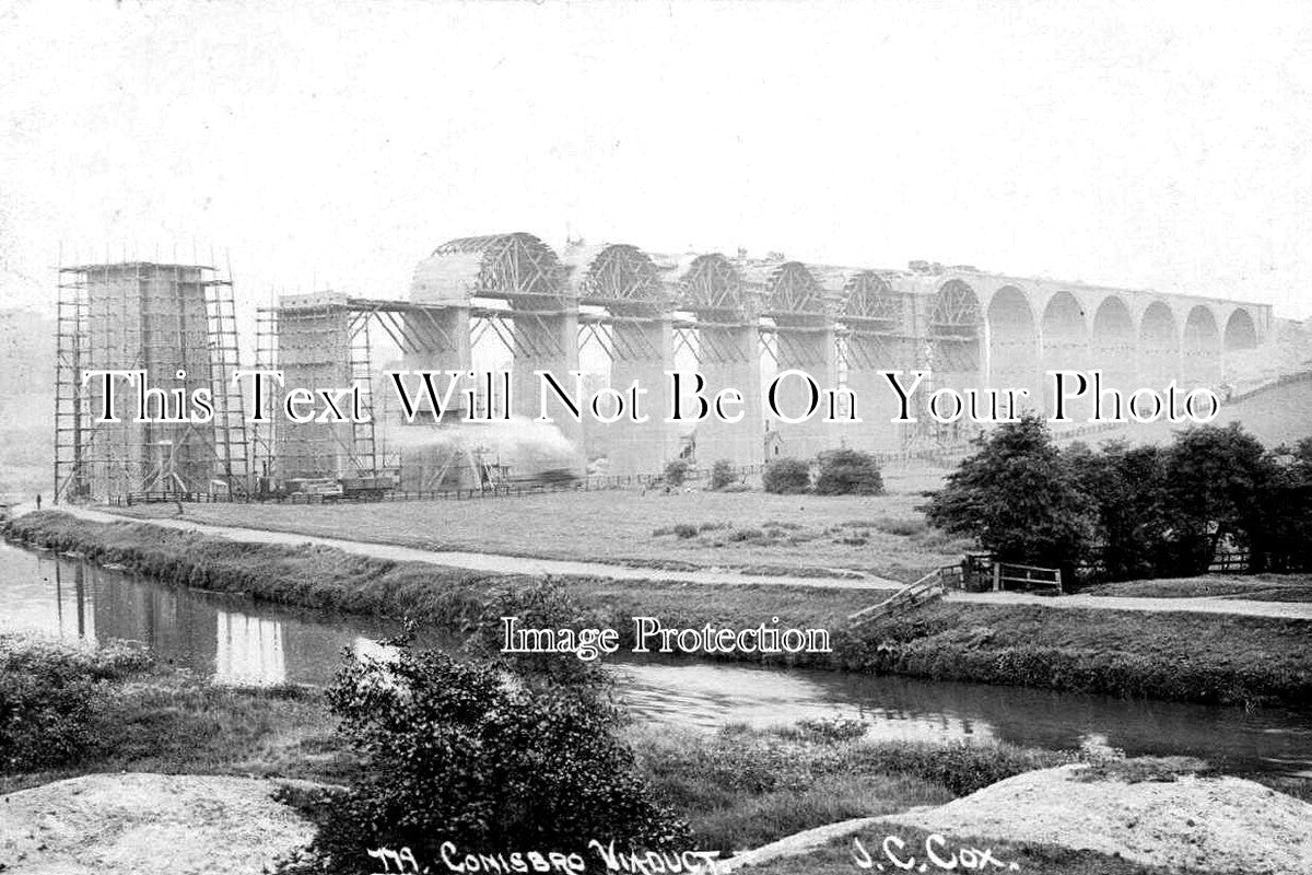 YO 13178 - Conisbrough Viaduct, Yorkshire