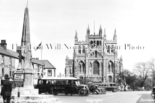 YO 13194 - Market Place, Selby, Yorkshire