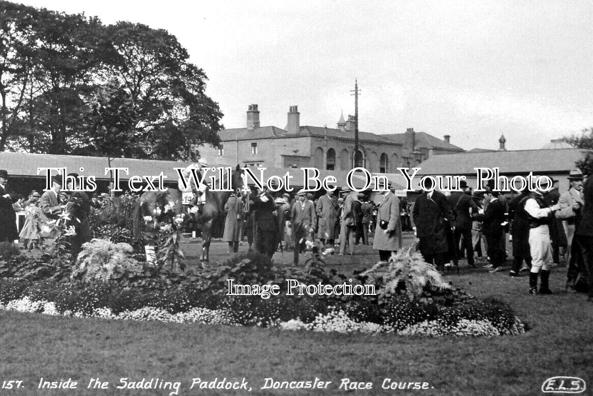 YO 13209 - The Saddling Paddock, Doncaster Race Course, Yorkshire