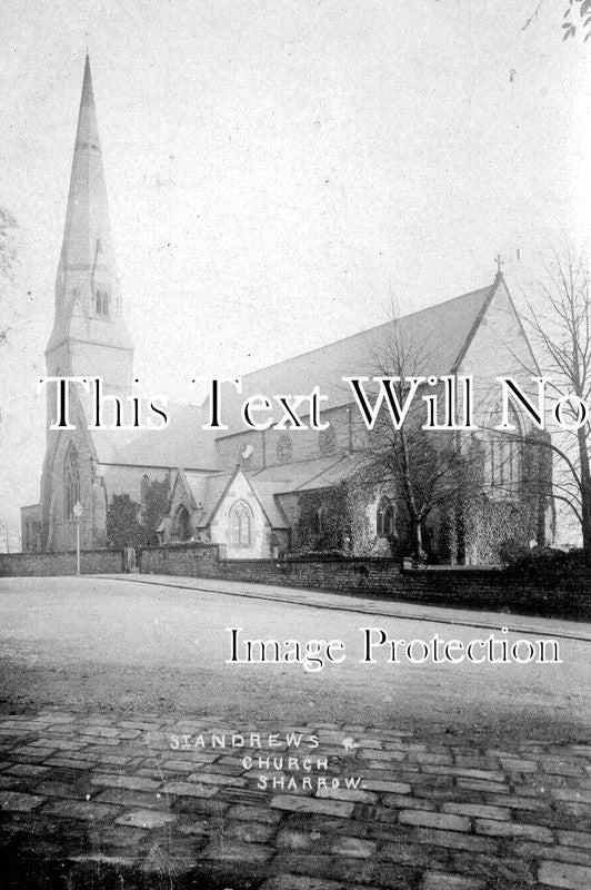 YO 13218 - St Andrews Church, Sharrow, Yorkshire