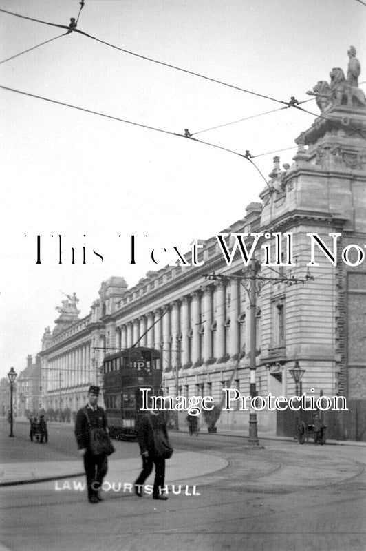 YO 13258 - Law Courts, Hull, Yorkshire