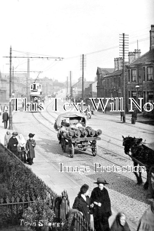 YO 13268 - Tong Street, Bradford, Yorkshire c1910