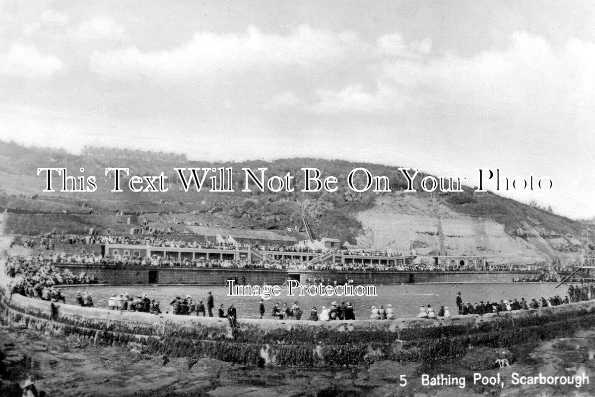 YO 13273 - Bathing Pool, Scarborough, Yorkshire