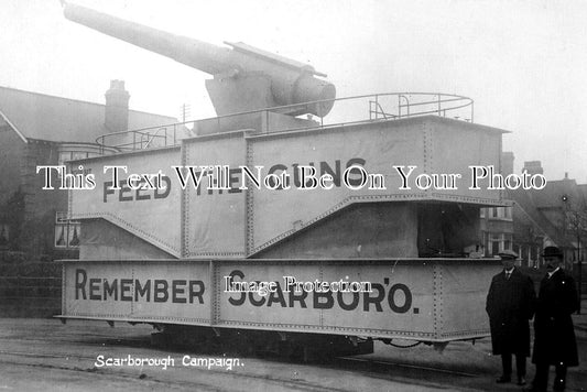YO 13295 - Scarborough War Campaign, Yorkshire WW1