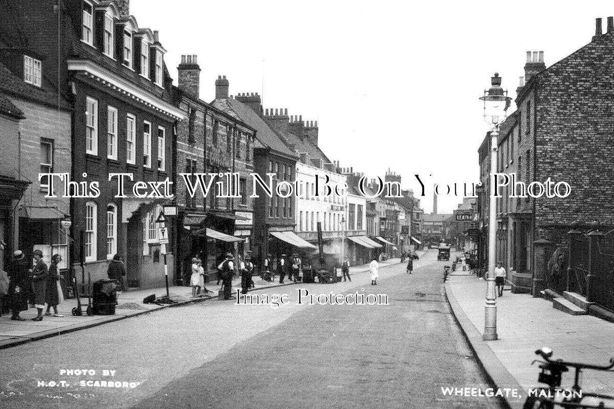 YO 13297 Wheelgate, Malton, Yorkshire JB Archive