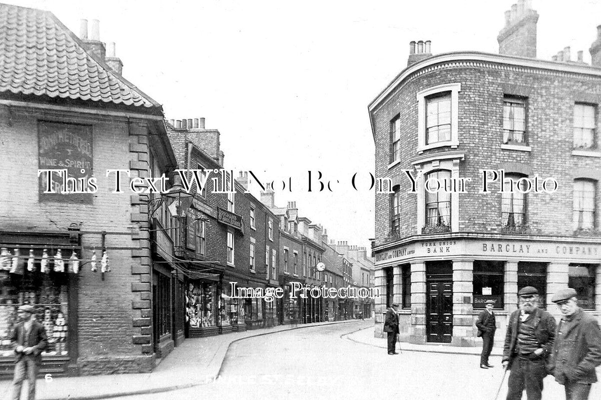 YO 13311 - Finkle Street, Selby, Yorkshire c1912