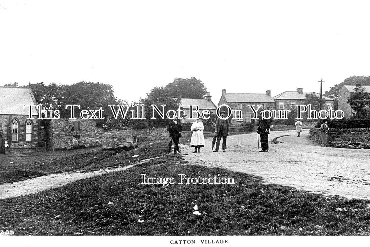 YO 13320 - Catton Village, Yorkshire c1912