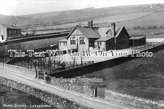 YO 1336 - Board School, Lothersdale, Yorkshire c1908