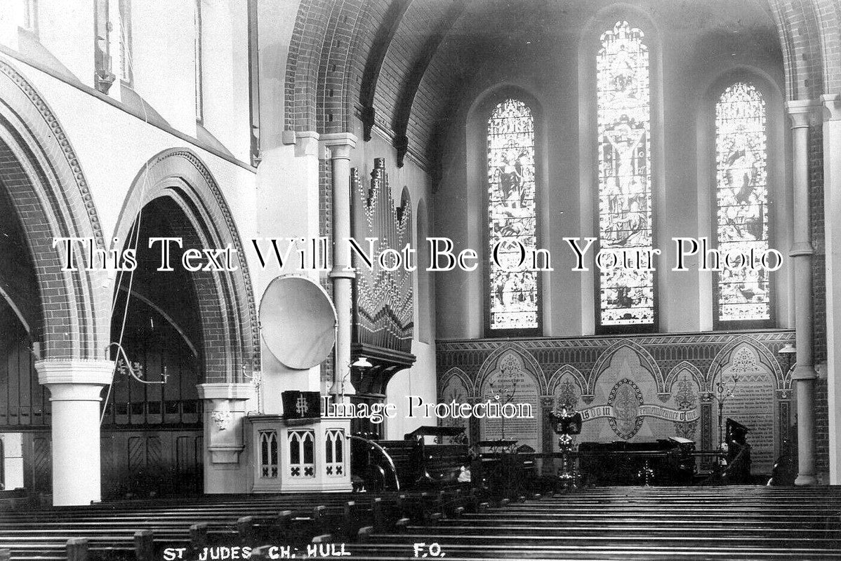 YO 13376 - St Judes Church, Kingston Upon Hull, Yorkshire