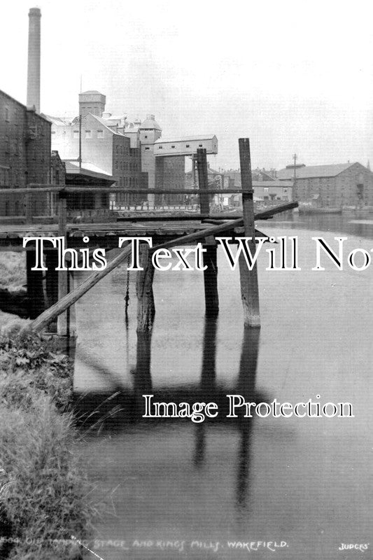 YO 13388 - Old Landing Stage, Kings Mills, Wakefield, Yorkshire