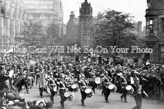 YO 13395 - York Military Sunday, Yorkshire