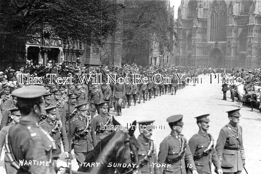 YO 13422 - Wartime Military Sunday, York, Yorkshire