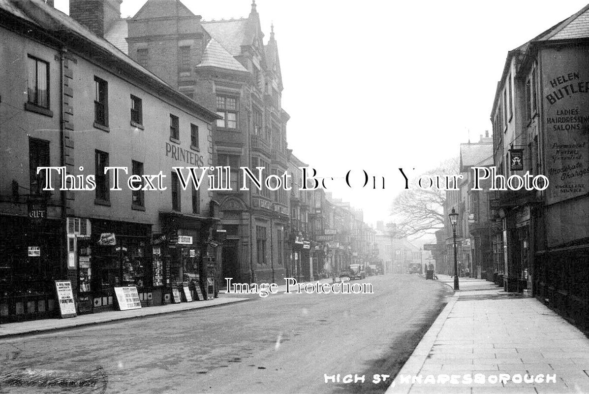 YO 13433 - High Street, Knaresborough, Yorkshire