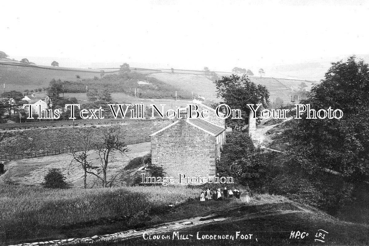 YO 13451 - Clough Mill, Luddenden Foot, Halifax, Yorkshire