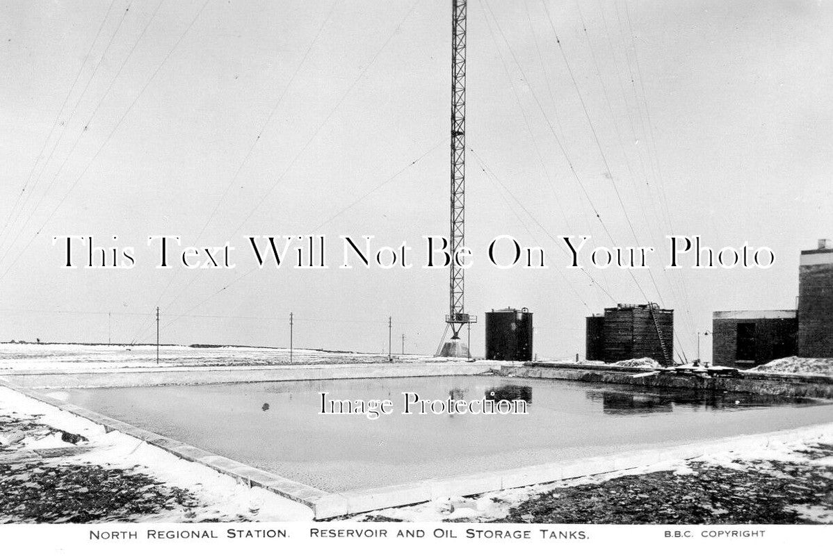 YO 13462 - BBC North Regional Station, Holme Moss, Yorkshire