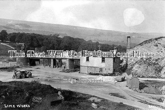 YO 1349 - Raygill Lime Works, Lothersdale Limestone Quarry, Yorkshire c1908