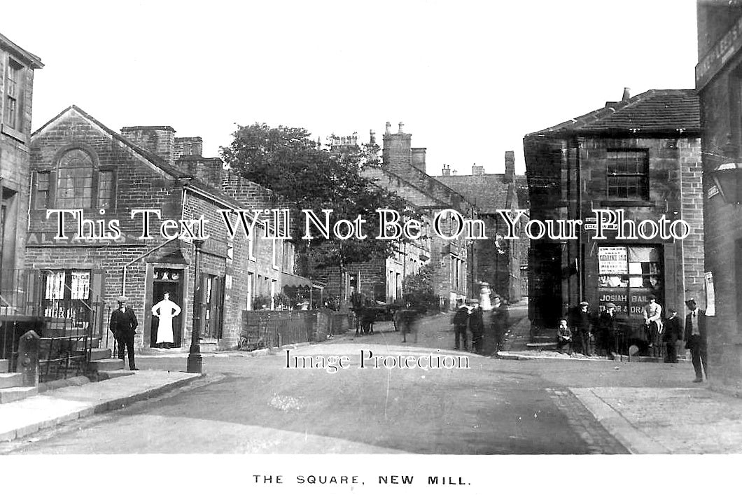 YO 13490 - The Square, New Mill, Holmfirth, Yorkshire