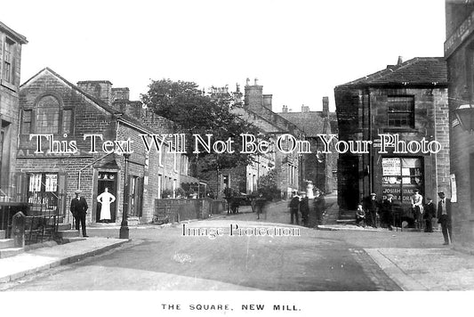 YO 13490 - The Square, New Mill, Holmfirth, Yorkshire