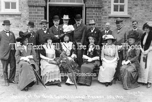 YO 13491 - Opening Of Thirsk Constitutional Bazaar, Yorkshire 1913