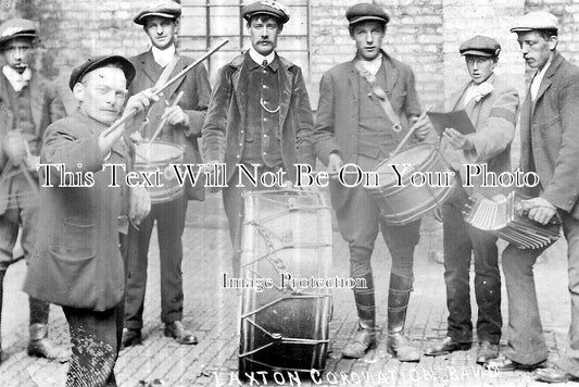 YO 13524 - Laxton Coronation Band, Yorkshire 1911