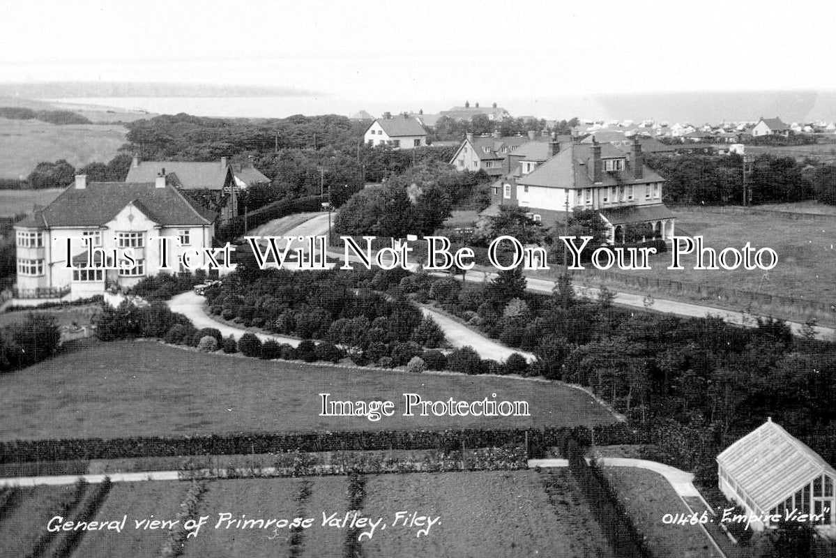 YO 13573 - Primrose Valley, Filey, Yorkshire