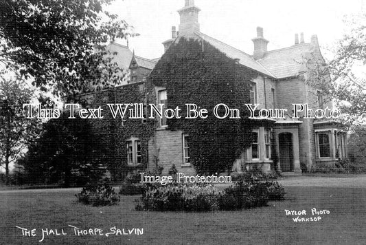 YO 13585 - The Hall, Thorpe Salvin, Yorkshire