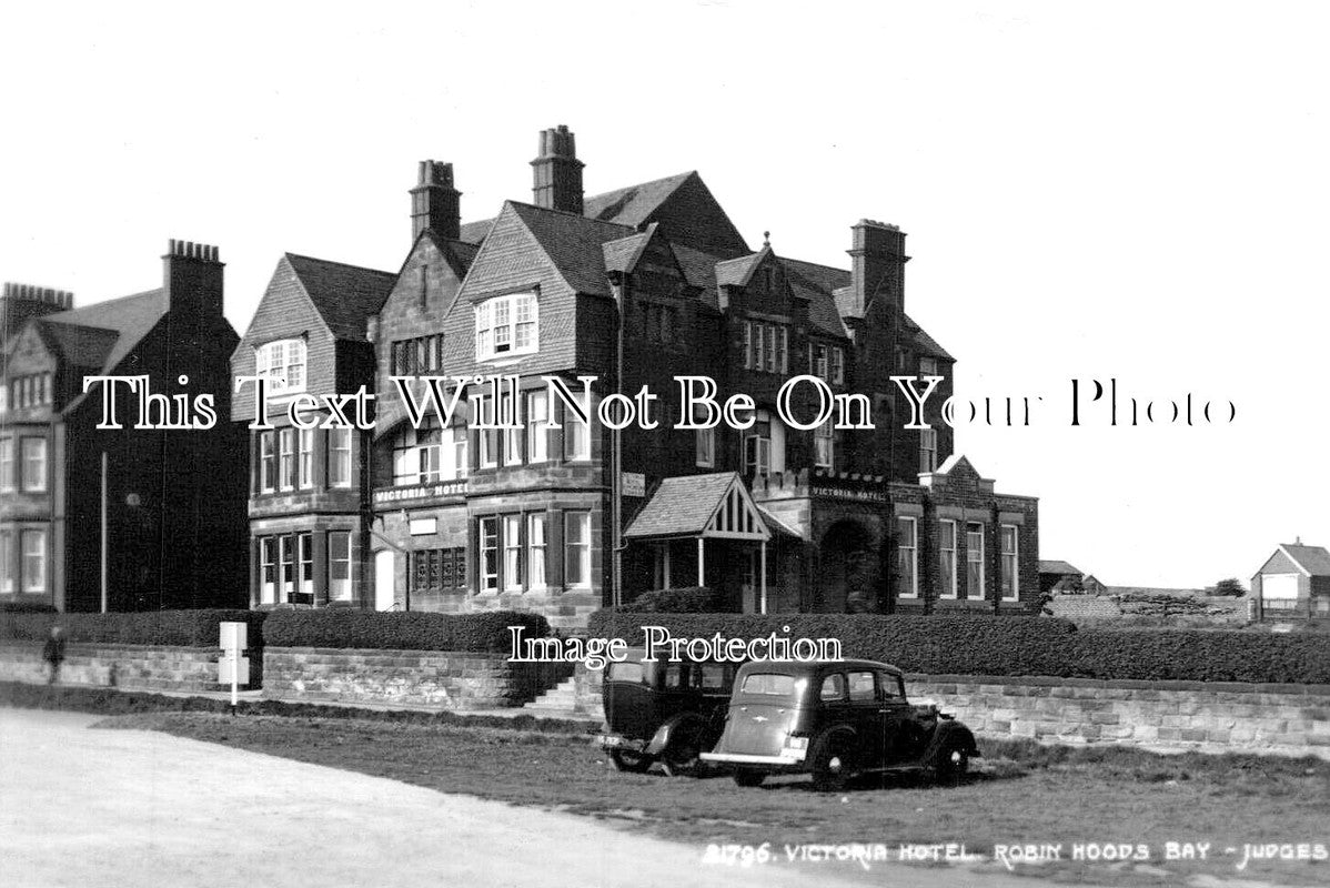 YO 13594 - Victoria Hotel, Robin Hoods Bay, Yorkshire