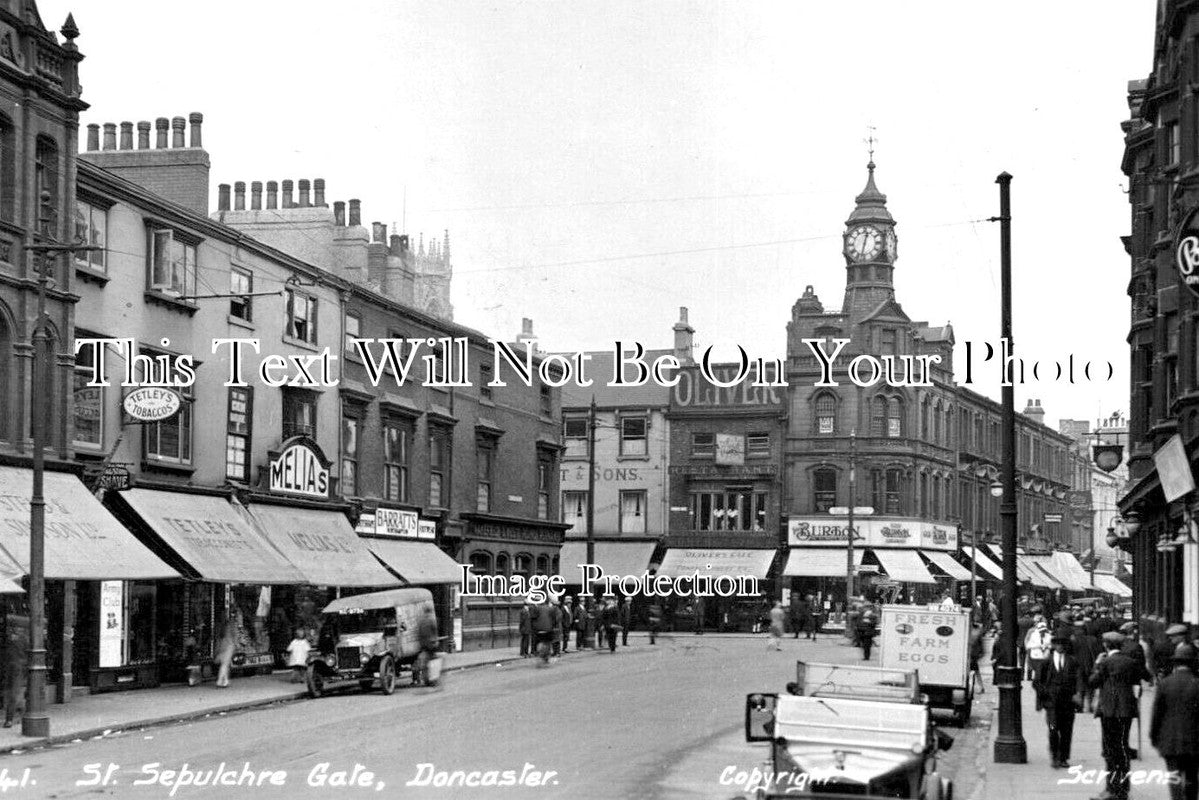 YO 13595 - St Sepulchre Gate, Doncaster, Yorkshire