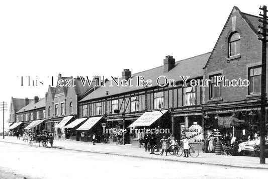 YO 13617 - The Shops, Woodlands, Doncaster, Yorkshire c1920