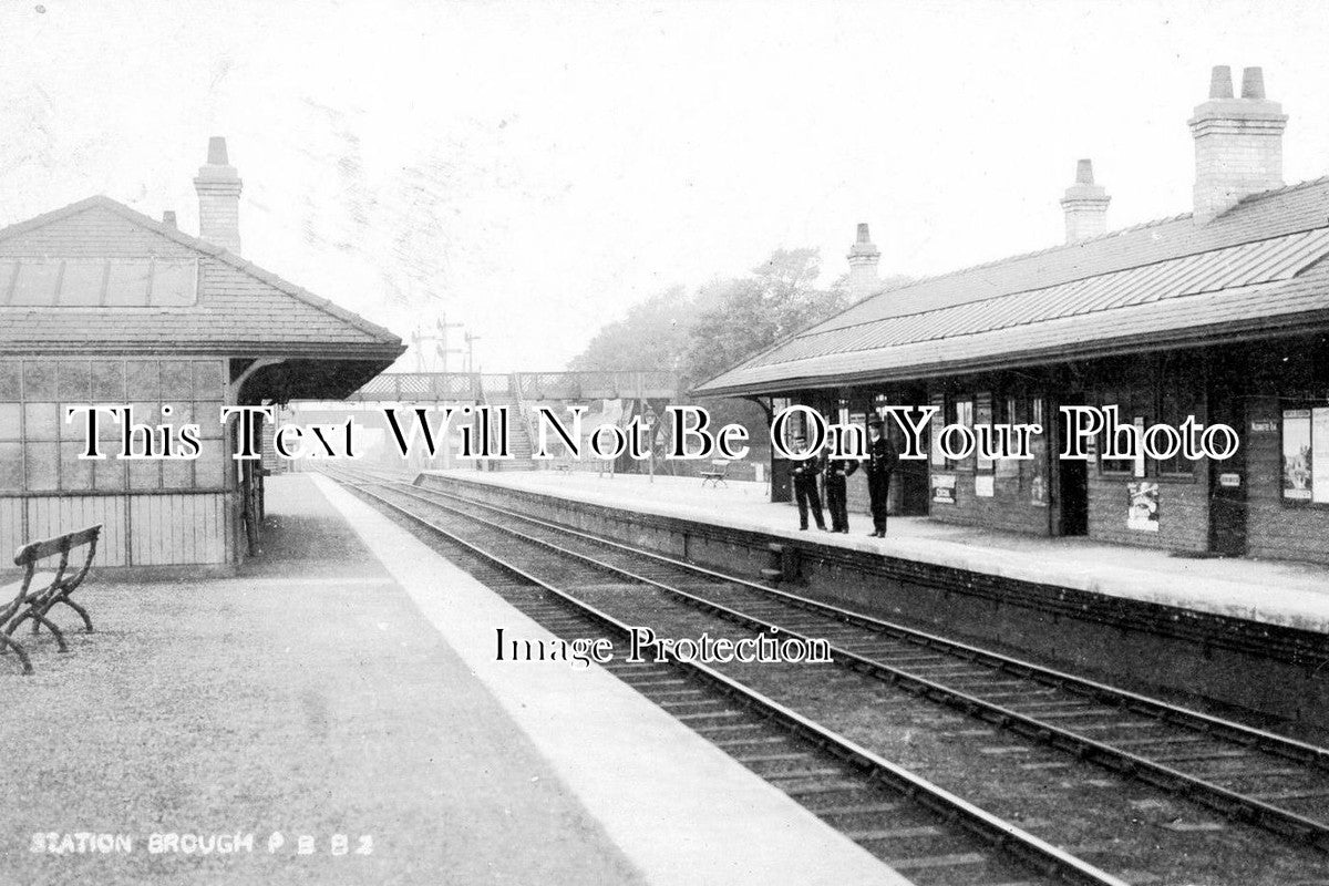 YO 1363 - Brough Railway Station, East Yorkshire c1907