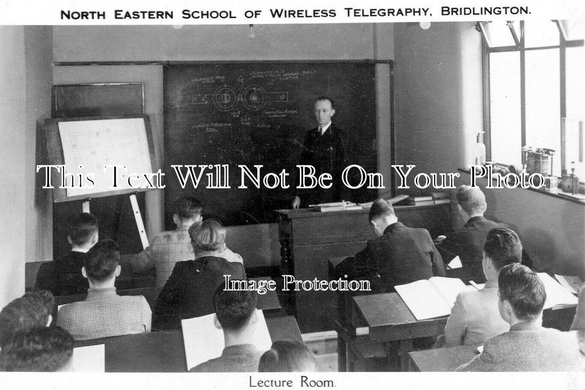 YO 13631 - Lecture Room, Bridlington School Of Wireless Telegraphy