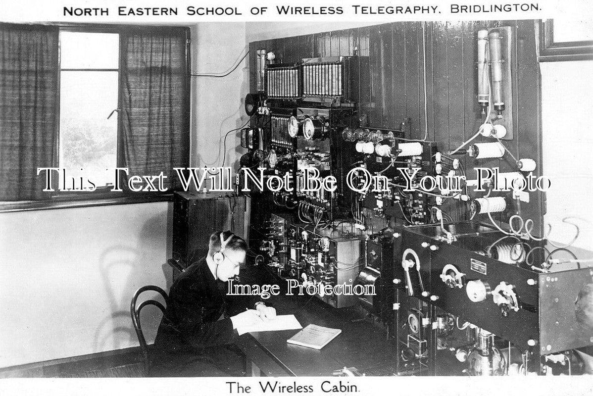 YO 13641 - The Wireless Cabin, Bridlington School Of Telegraphy