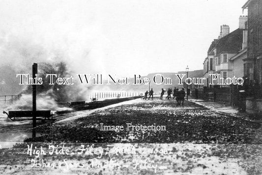 YO 13646 - High Tide At Filey, Yorkshire 1906