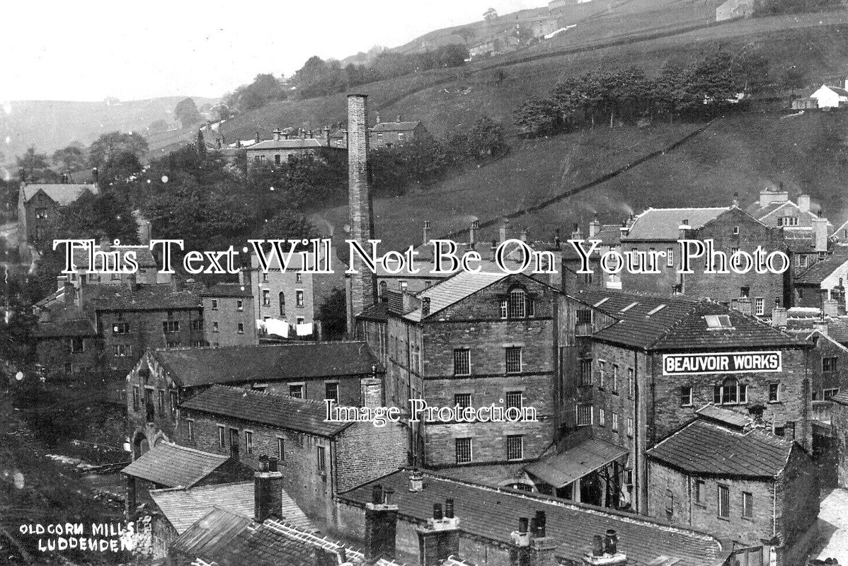 YO 13647 - Old Corn Mills, Luddenden, Halifax, Yorkshire