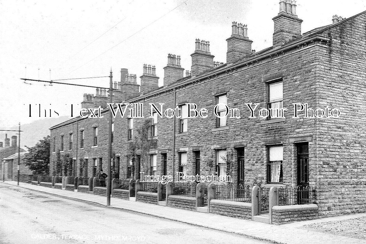 YO 13649 - Calder Terrace, Mytholmroyd, Yorkshire
