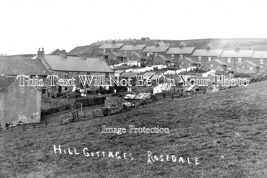 YO 13711 - Hill Cottages, Rosedale, Yorkshire c1905