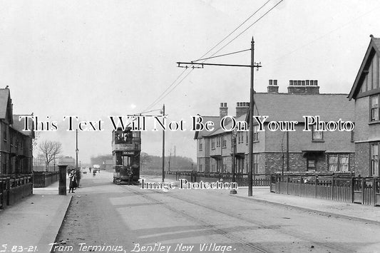 YO 1386 - Tram Terminus, Bentley New Village, Yorkshire