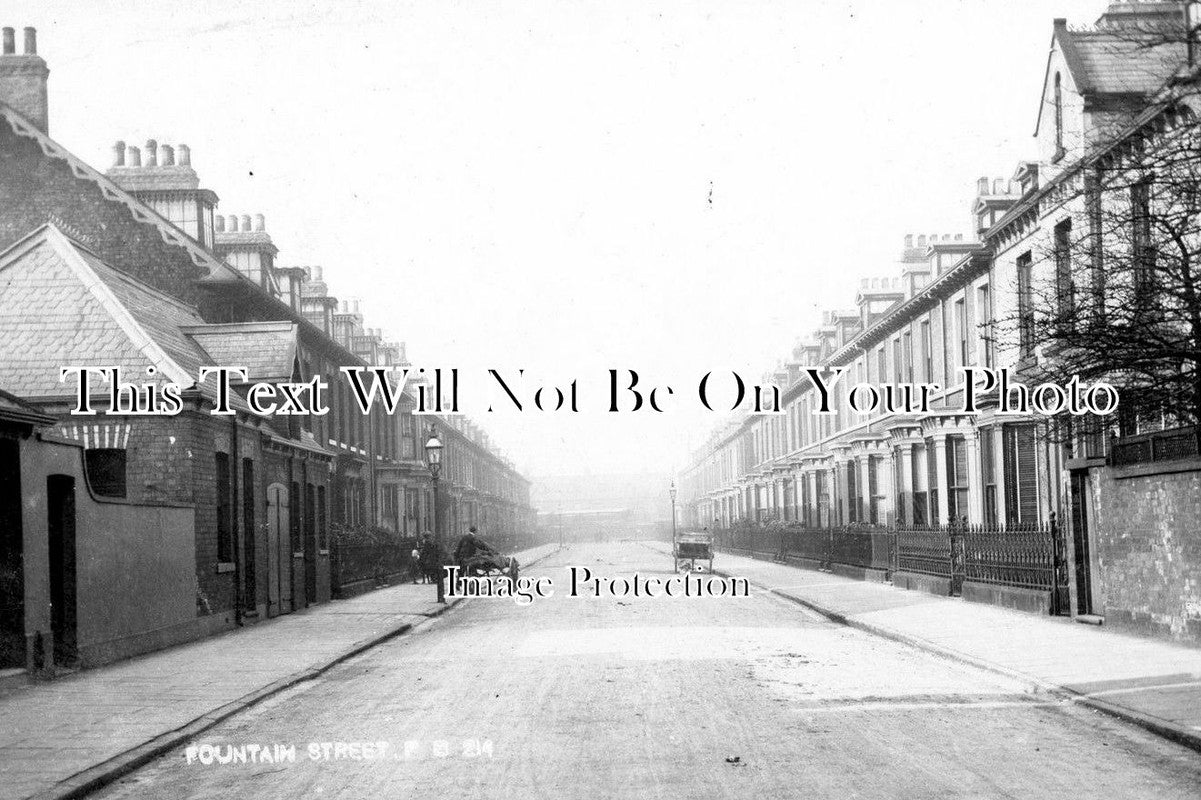 YO 1395 - Fountain Street, Hull, Yorkshire c1904