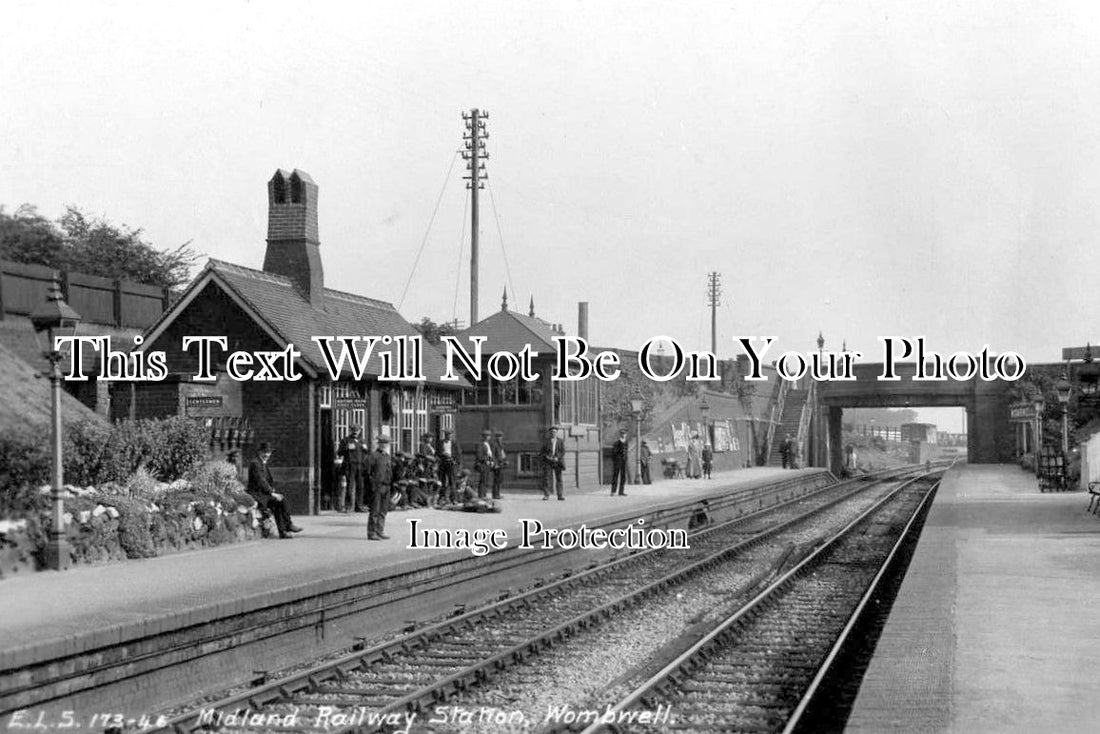 YO 1406 - Wombwell Railway Station, Yorkshire – JB Archive