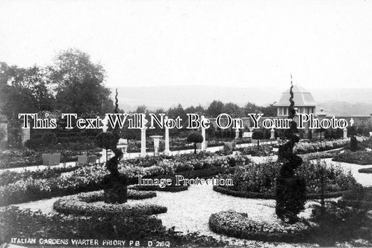 YO 1428 - Italian Gardens, Warter Priory, Yorkshire c1906