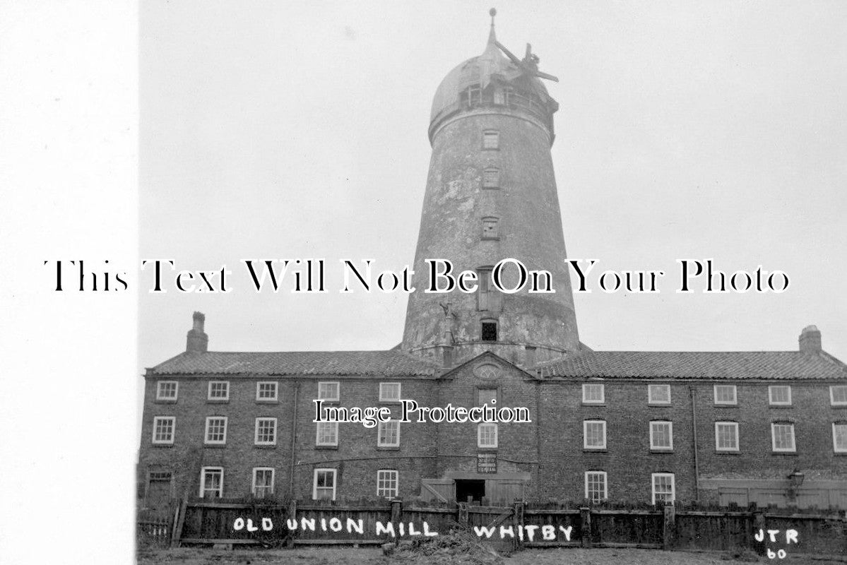 YO 1443 - Old Union Mill, Whitby, Yorkshire c1907