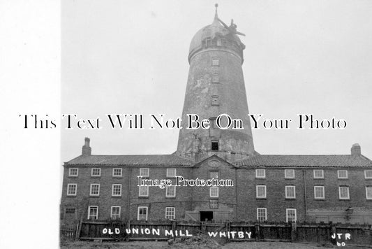 YO 1443 - Old Union Mill, Whitby, Yorkshire c1907