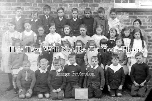 YO 1467 - Allerthorpe C Of E School, Pocklington, Yorkshire c1920