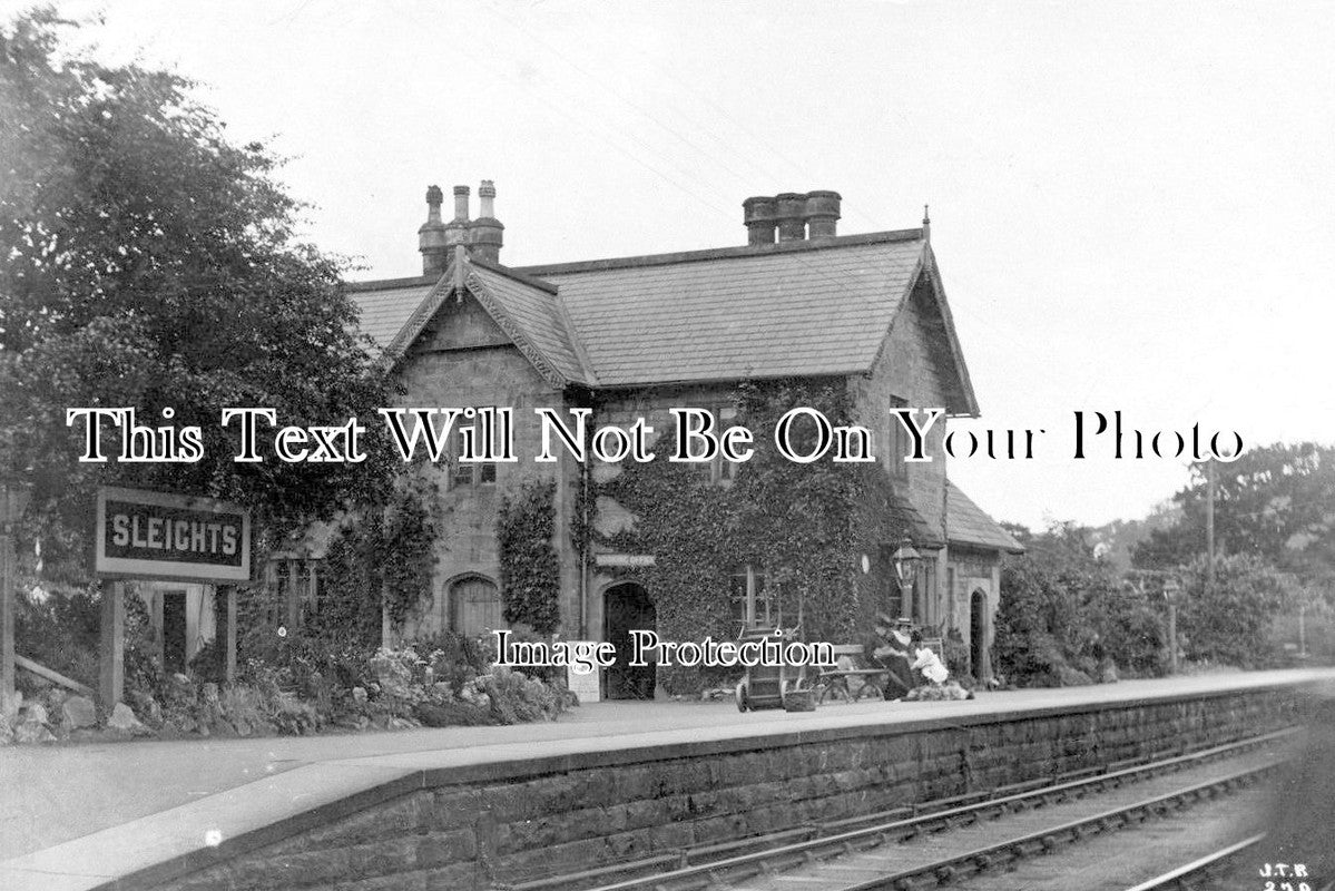 YO 1488 - Sleights Railway Station, Yorkshire