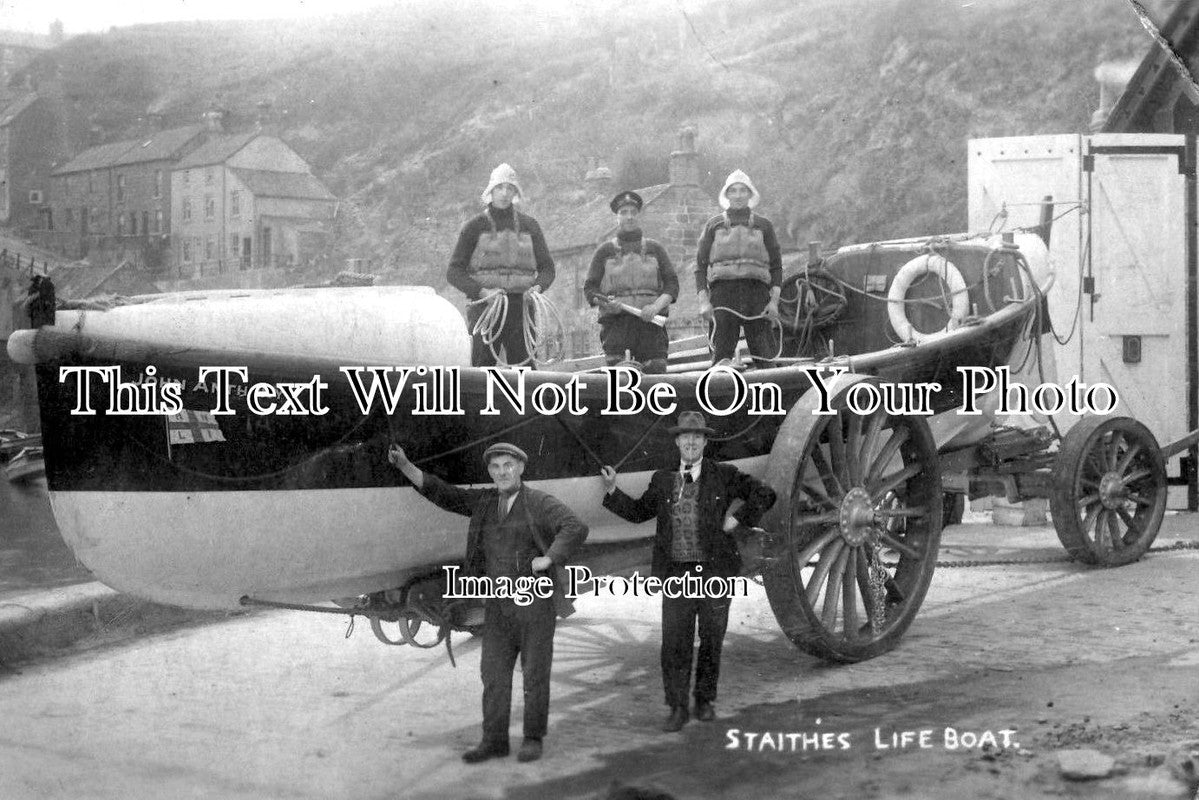 YO 1521 - Staithes Lifeboat, Yorkshire