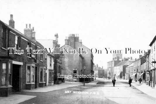 YO 1545 - Market Weighton, East Yorkshire c1904